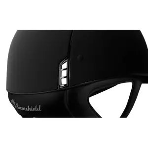 Casco da equitazione Samshield Custom Miss Shield Shadwomatt 5 Swarovski image-3