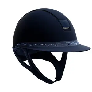 Capacete de ciclismo Samshield Custom Miss Shield ShadowMatt Flower Swarovski image-0