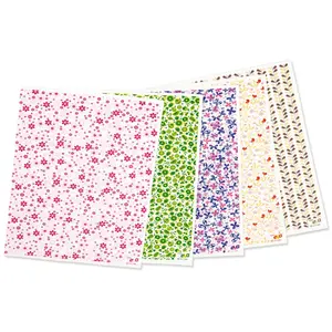 Rubber sheets assorted flowers Carchivo Eva (x5) image-0