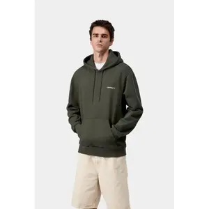Embroidered hoodie Carhartt Script image-1