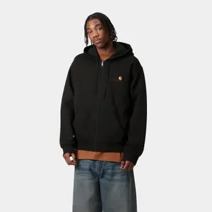 Hooded jacket Carhartt American Script image-1