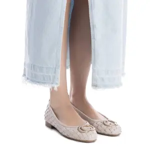 Woven design ballerinas for women Carmela image-4