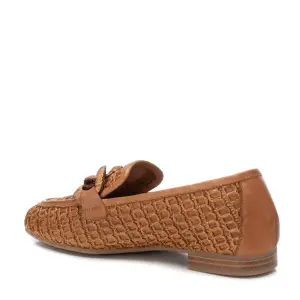 Dames leren mocassins met metallic touch Carmela image-3