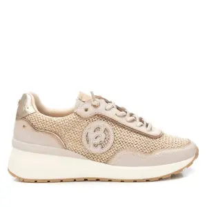 Women’s raffia design trainers Carmela image-0