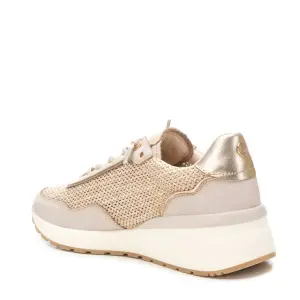 Women’s raffia design trainers Carmela image-3