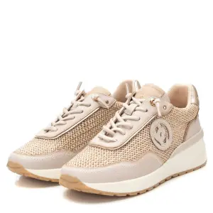 Women’s raffia design trainers Carmela image-2