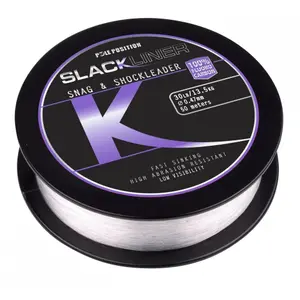 Fluorocarbono Carp products Pole Position Slackliner Snag & Shock Leader image-0