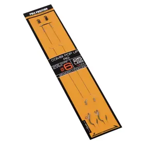 Haken Carp products Pole Position Combi Pop-up Rig (x2) image-0