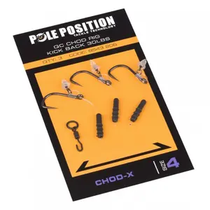 Haken Carp products Pole Position QC Chod Rig (x3) image-0