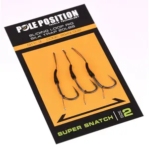 Haken Carp products Pole Position Sliding Loop Rig (x3) image-0