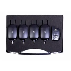 acs490070-box-of-4-detectors-and-1-control-unit-carp-spirit-hd4-black-one-size