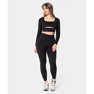 Top manches longues sans coutures femme Carpatree Dopamine Buzz image-1