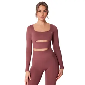 Top manches longues sans coutures femme Carpatree Dopamine Buzz image-0