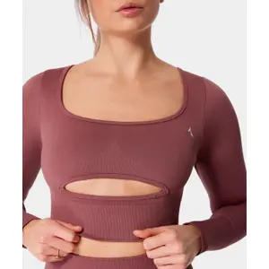 Top manches longues sans coutures femme Carpatree Dopamine Buzz image-3