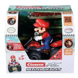 Remote-controlled quad toy Carrera Mario Kart Mario