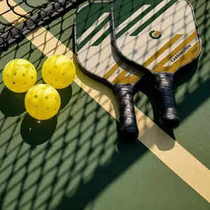 Wooden Pickleball Paddle and Ball Carrington (x2) image-1