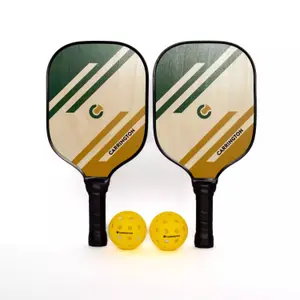 Basic Eco-Friendly Wooden Pickleball Paddle Carrington (x2) image-1