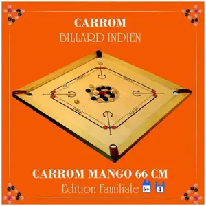Brætspil Carrom art Mango