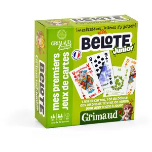 32-card belote game Carta Mundi France Grimaud image-0