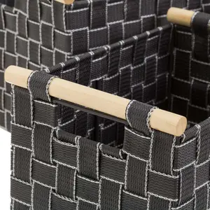 Baskets with handles PP Casa Selección (x3) image-1