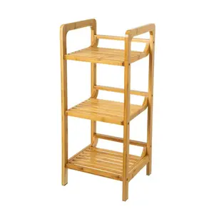 Étagère 3 tablettes bambou Casa Selección image-0