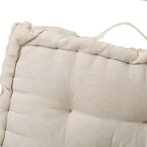 Coussin de sol écru Casa Selección image-1