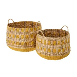 Set of 2 fiber baskets Casa Selección image-0