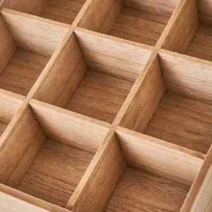 Scatole a 9 scomparti in mdf-cristallo Casa Selección (x2) image-3