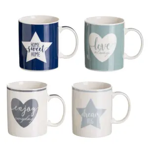 Tazas de cerámica Casa Selección (x4) image-0