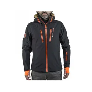 casada-ks-noir-veste-softshell-avec-fausse-fourrure-peak-mountain-casada-noir