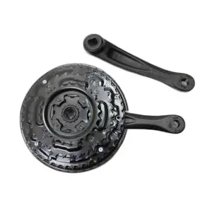 3 chainring crankset Casadei MTB image-1