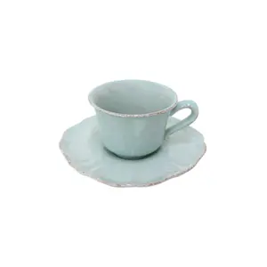Tea cup and saucer Casafina by CN (x6)