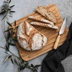 Ξύλινη ορθογώνια επιφάνεια κοπής/καπάκι Casafina image-2