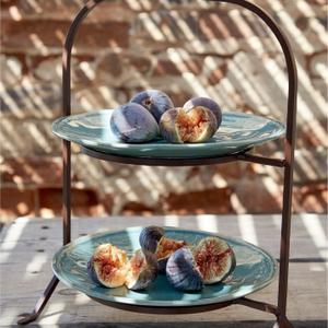 Okrągła metalowa taca 2 piętrowa Casafina by CN image-1