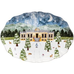Oval plate Casafina by CN 50 The Nutcracker