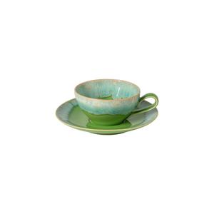 ta616-lme-tea-cup-and-saucer-casafina-by-cn-x6-lime-green-14x10-9x5-6-cm
