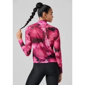 Haut d'entraînement manches longues col montant femme Casall Sheer image-2