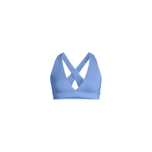 Top de bikini cruzado decote em V feminino Casall image-0