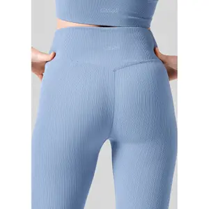 Legging sans couture taille haute femme Casall Multi Rib image-3