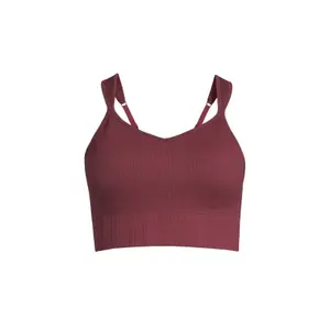Nahtloser Sport-BH, Damen Casall Rib Padded image-0