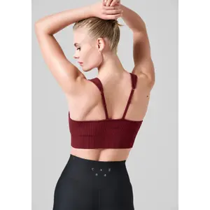Nahtloser Sport-BH, Damen Casall Rib Padded image-2