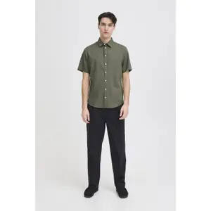 Camisa de lino mezcla Casual Friday Aksel image-3