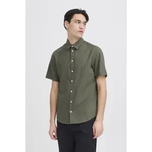 Camisa de lino mezcla Casual Friday Aksel image-4