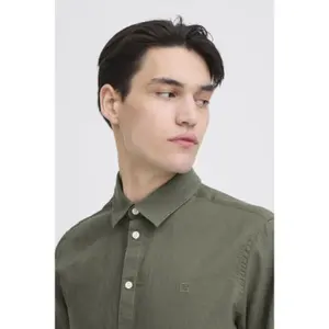 Camisa de lino mezcla Casual Friday Aksel image-6