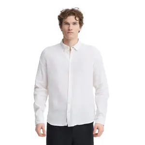 Chemise manches longues lin Casual Friday Anton BD image-1