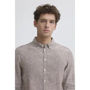 Chemise manches longues lin Casual Friday Anton BD image-5