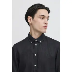Chemise en lin manches longues Casual Friday CFAnton Bd image-5