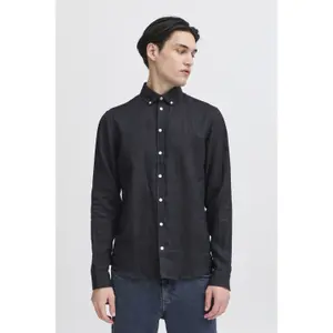 Chemise en lin manches longues Casual Friday CFAnton Bd image-1