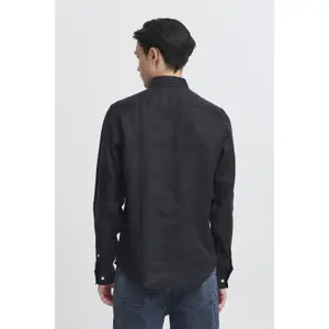 Chemise en lin manches longues Casual Friday CFAnton Bd image-3