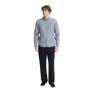 Chemise manches longues lin Casual Friday Anton BD image-2